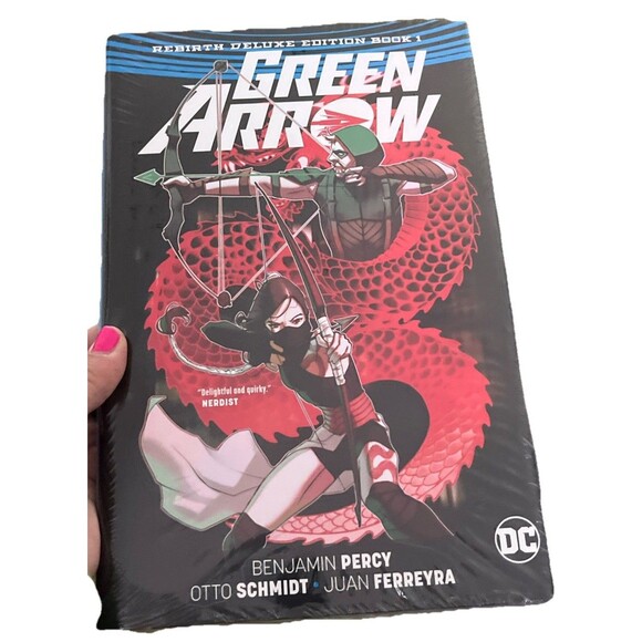 Green Arrow Rebirth Deluxe Edition Book 1 NEW Sealed Hardcover Graphic Novel - Picture 1 of 2